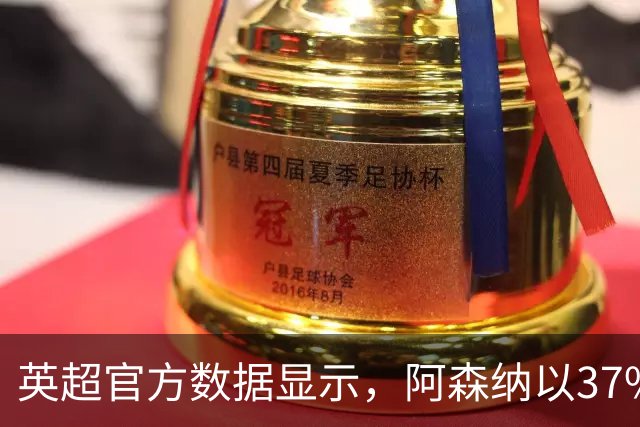 英超官方数据显示，阿森纳以37%的夺冠概率领跑，曼城30%紧随其后，曼联和利物浦同积12%，排在第四